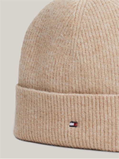 ESSENTIAL FLAG FUZZY BEANIE TOMMY HILFIGER | AW0AW16633/AEG